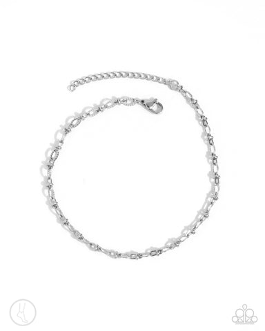 For A Moment - Silver Anklet