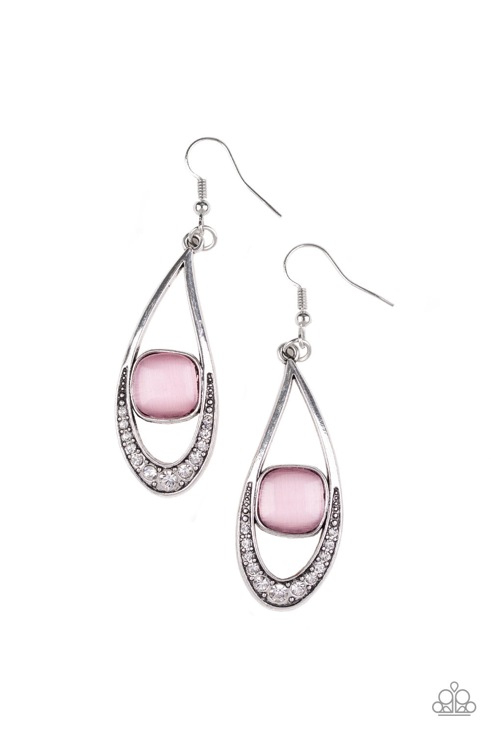 The Greatest GLOW On Earth - Pink Earrings