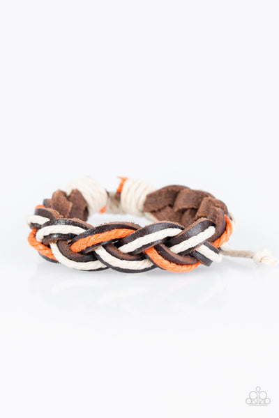 Adventure Travel - Orange Bracelet