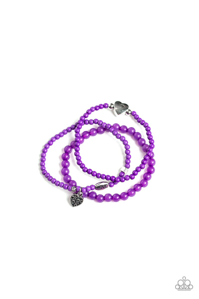 Really Romantic - Purple Bracelet