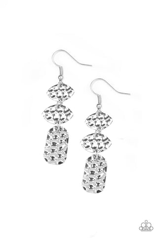 Nine to HIVE - Silver Earrings