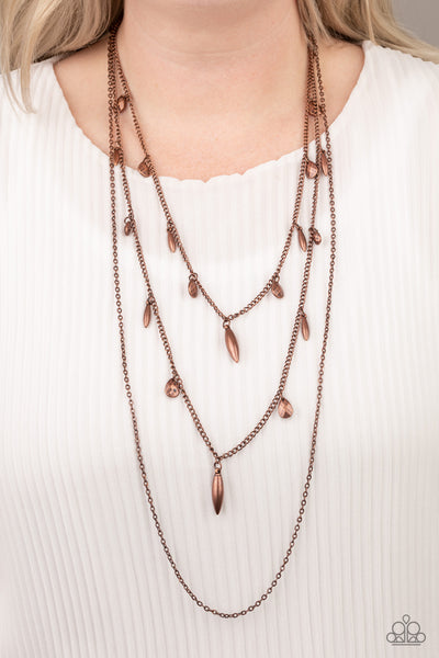 Bravo Bravado - Copper Necklace