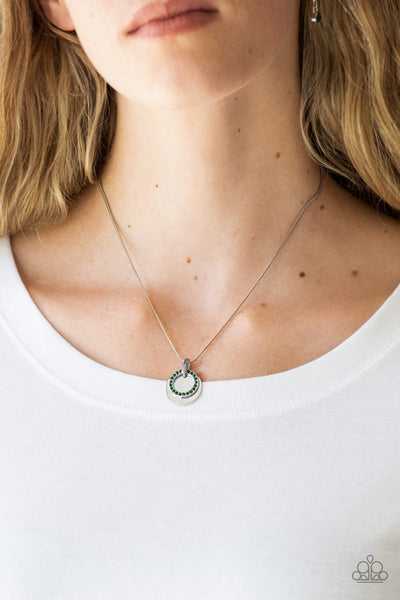 Front and CENTERED - Green Necklace