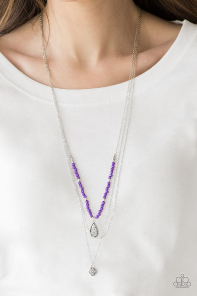 Mild Wild - Purple Necklace