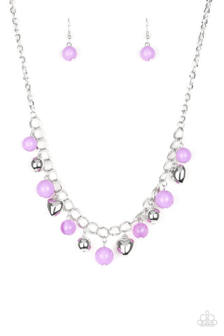 Summer Fling - Purple Necklace