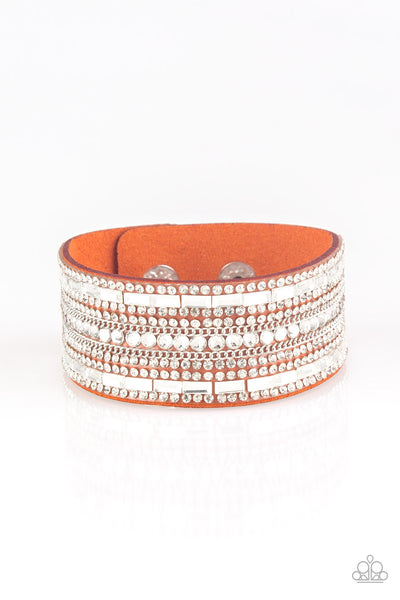 Rebel Radiance - Orange Urban Bracelet