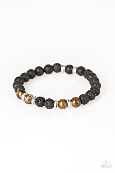 Peace and Quiet - Black Urban Bracelet