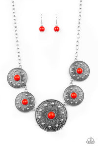 Hey, SOL Sister - Red Necklace