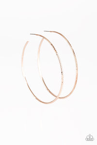 Sleek Fleek - Rose Gold Earrings