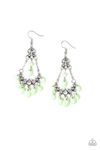 Malibu Sunset - Green Earrings