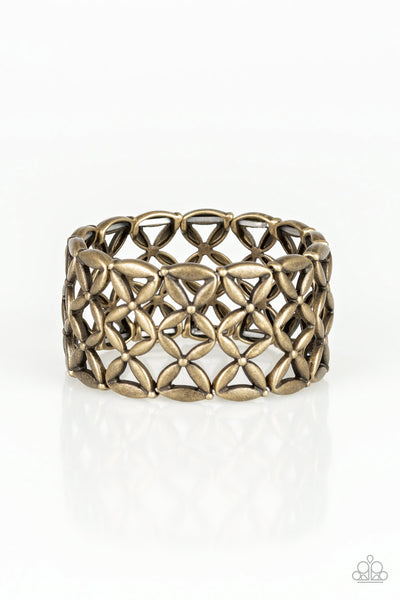 The Big BLOOM - Brass Bracelet