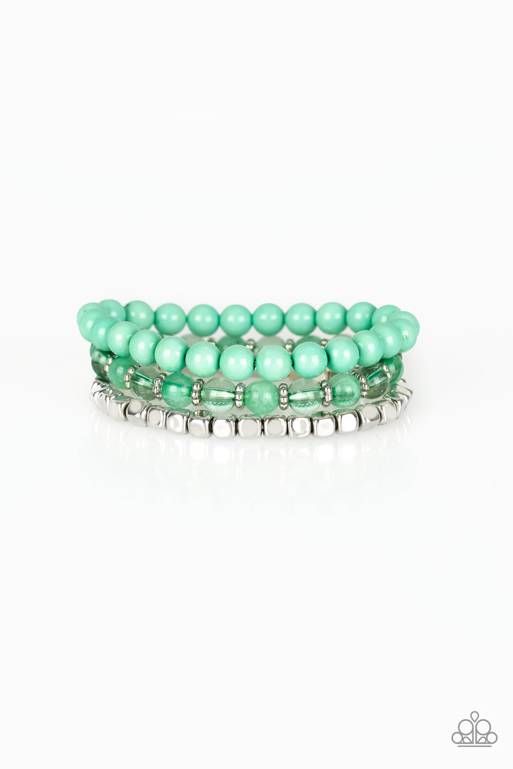 Globetrotter Glam - Green Bracelet