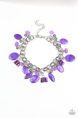 Seashore Sailing - Purple Bracelet