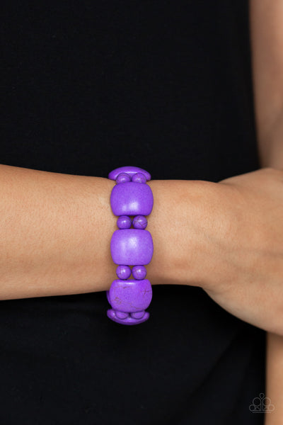 Don't Be So NOMADIC! - Purple Bracelet