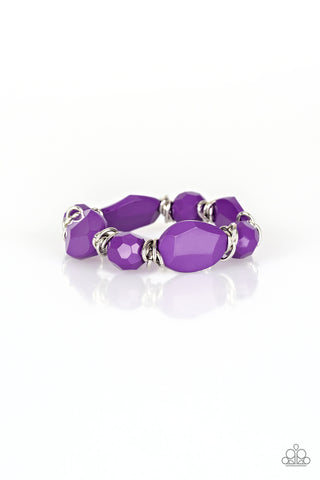 Savor The Flavor - Purple Bracelet