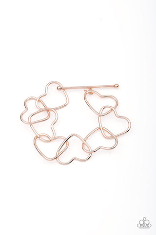 Take Heart - Rose Gold Bracelet