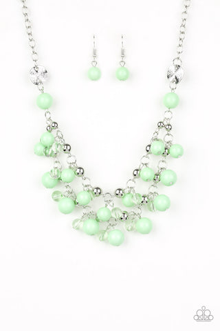 Seaside Soiree - Green Necklace