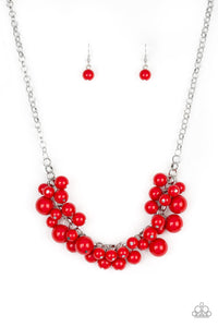 Walk This BROADWAY- Red Necklace