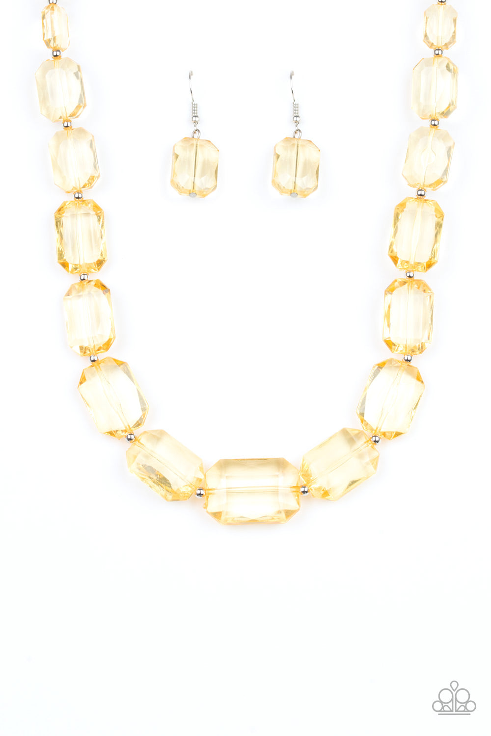 ICE Versa - Yellow Necklace