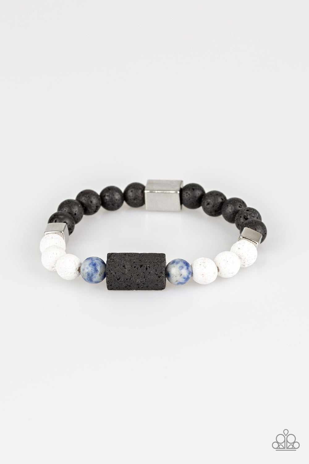 Run Out The BLOCK - Blue Bracelet