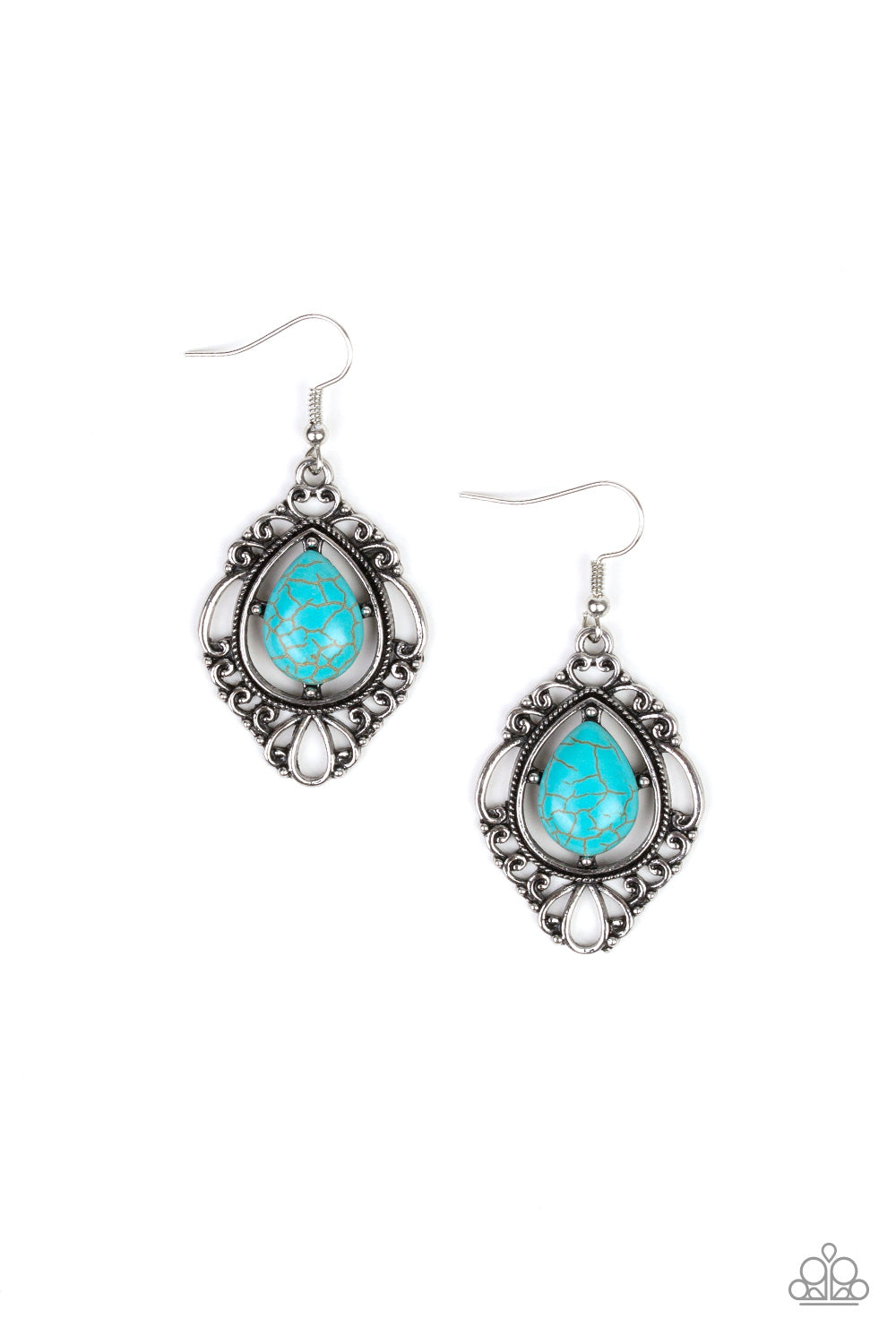 Southern Fairytale - Blue Earrings