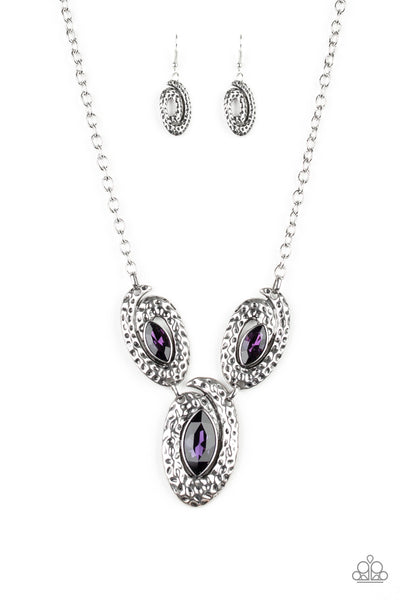 Metro Mystique - Purple Necklace