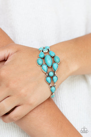 Blooming Prairies - Blue Bracelet