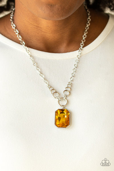 Queen Bling - Yellow Necklace