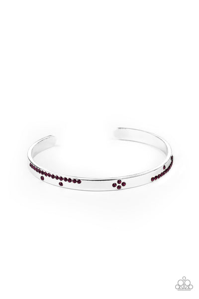 Dainty Dazzle - Purple Bracelet