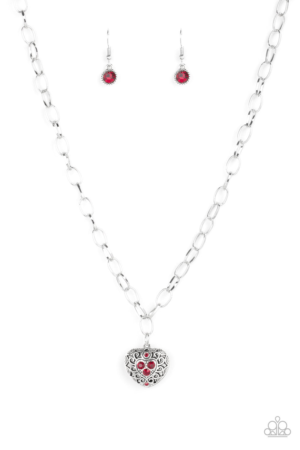 No Love Lost - Red Necklace