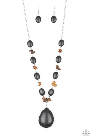 Desert Diva - Black Necklace