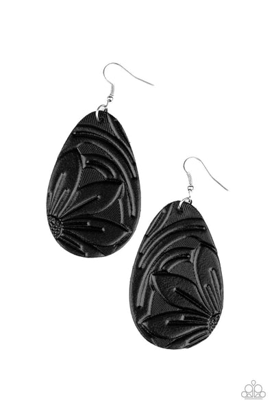 Garden Therapy - Black Earrings