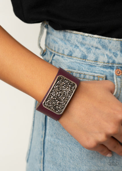 Interstellar Shimmer - Purple Urban Bracelet