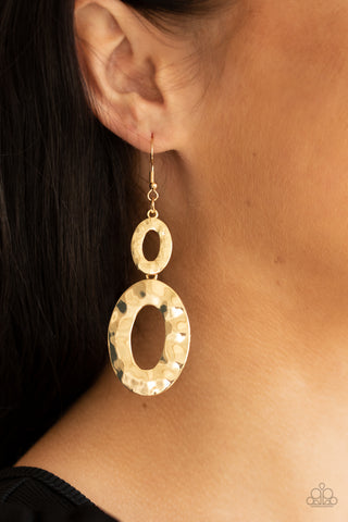 Bring On The Basics - Gold Earrings