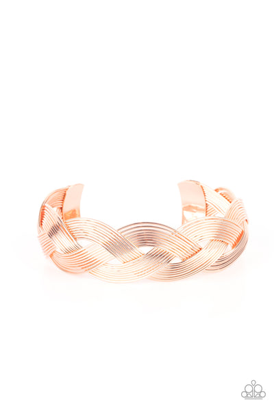 Woven Wonder - Copper Bracelet