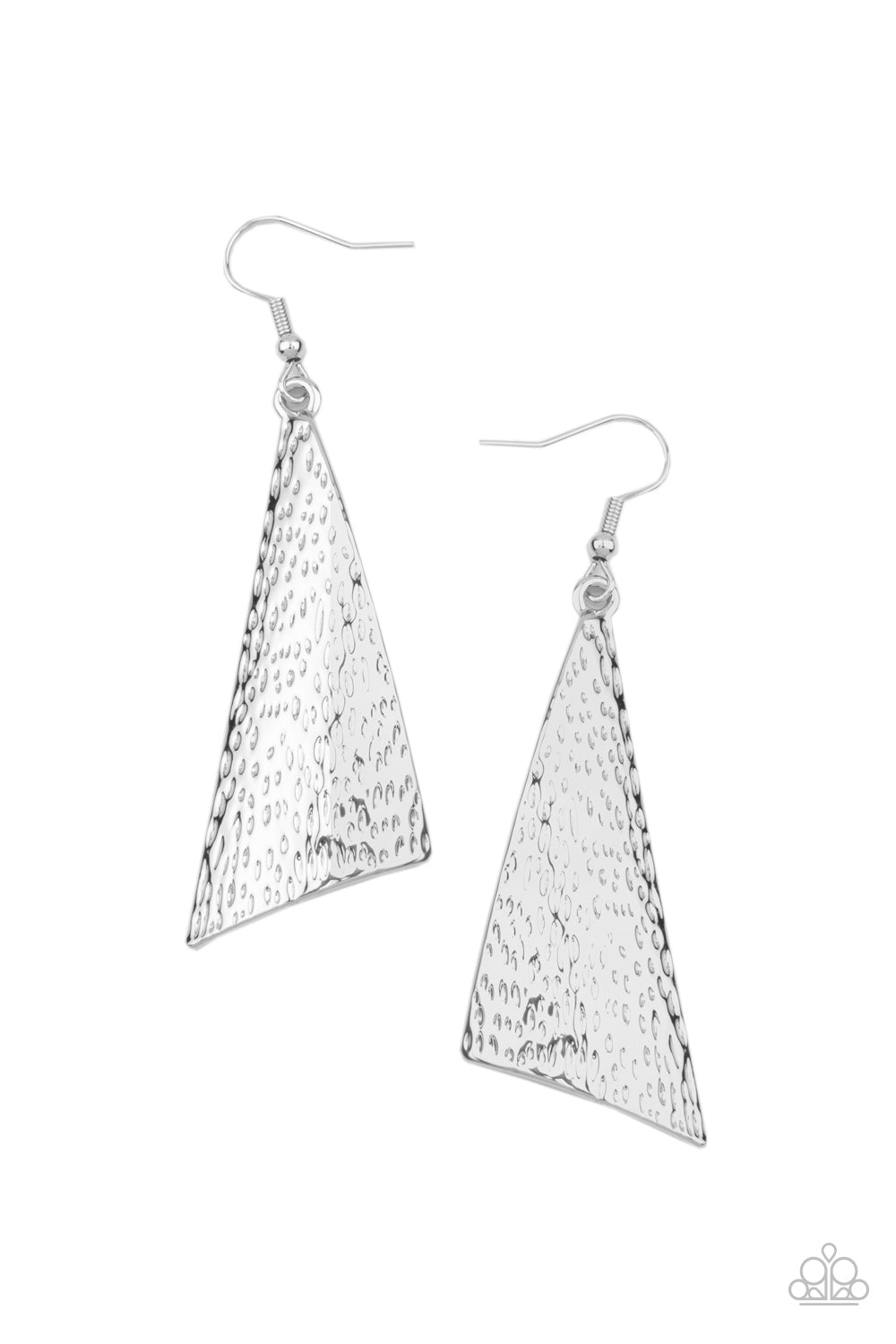 Ready The Troops - Silver Earrings