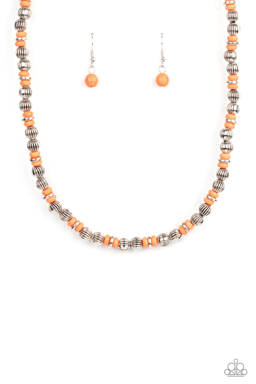 ZEN You Least Expect It - Orange Necklace