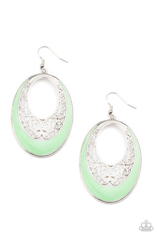 Orchard Bliss - Green Earrings