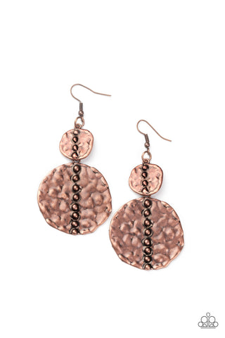 Metro Metalhead - Copper Earrings