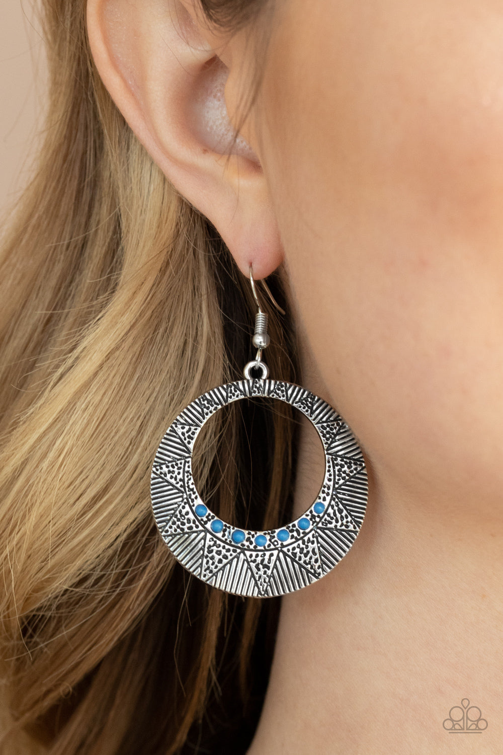 Adobe Dusk - Blue Earrings