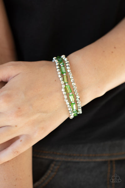 Elegant Essence - Green Bracelet