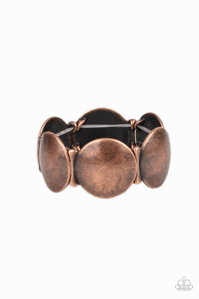 Going, Going, GONG! - Copper Bracelet