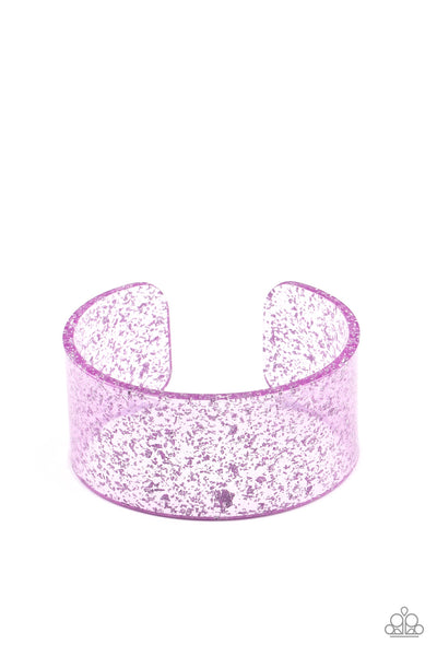 Snap, Crackle, Pop! - Purple Bracelet