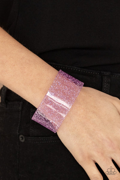 Snap, Crackle, Pop! - Purple Bracelet