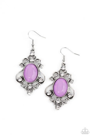 Tour de Fairytale - Purple Earrings