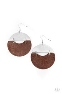 Watching The Sunrise - Copper Earrings