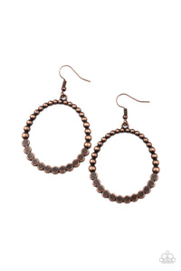 Rustic Society - Copper Earrings