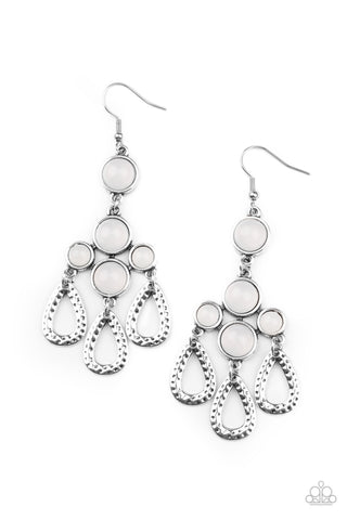 Mediterranean Magic - White Earrings