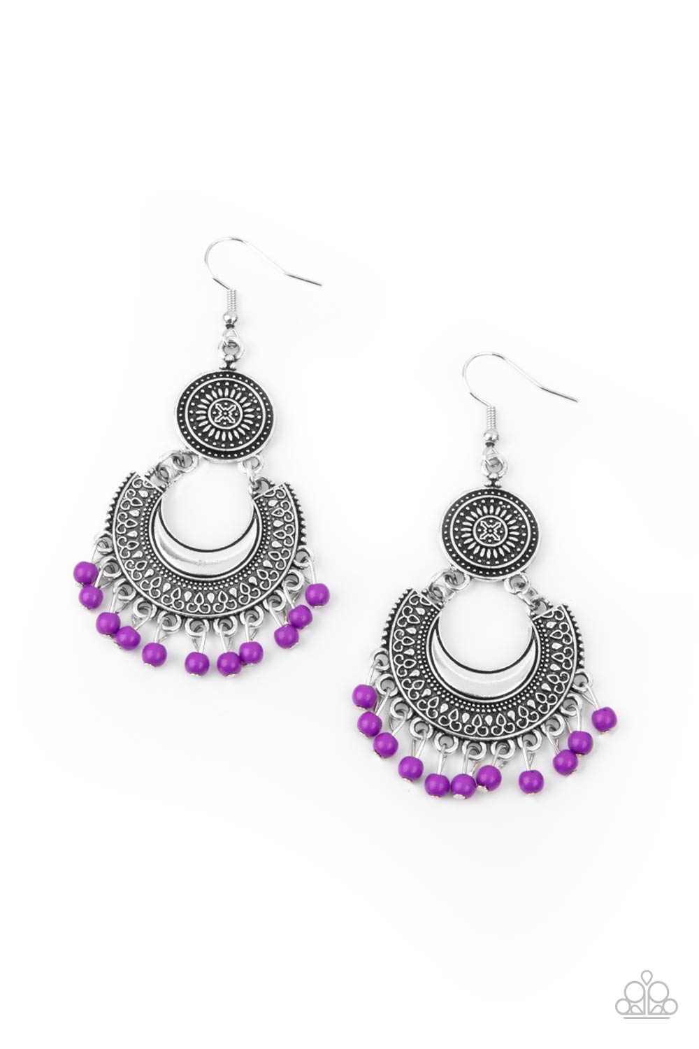 Yes I CANCUN - Purple Earrings