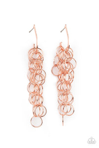 Long Live The Rebels - Copper Earrings